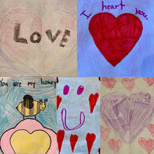 Load image into Gallery viewer, Love Cards - "I Heart You" - Package of 6